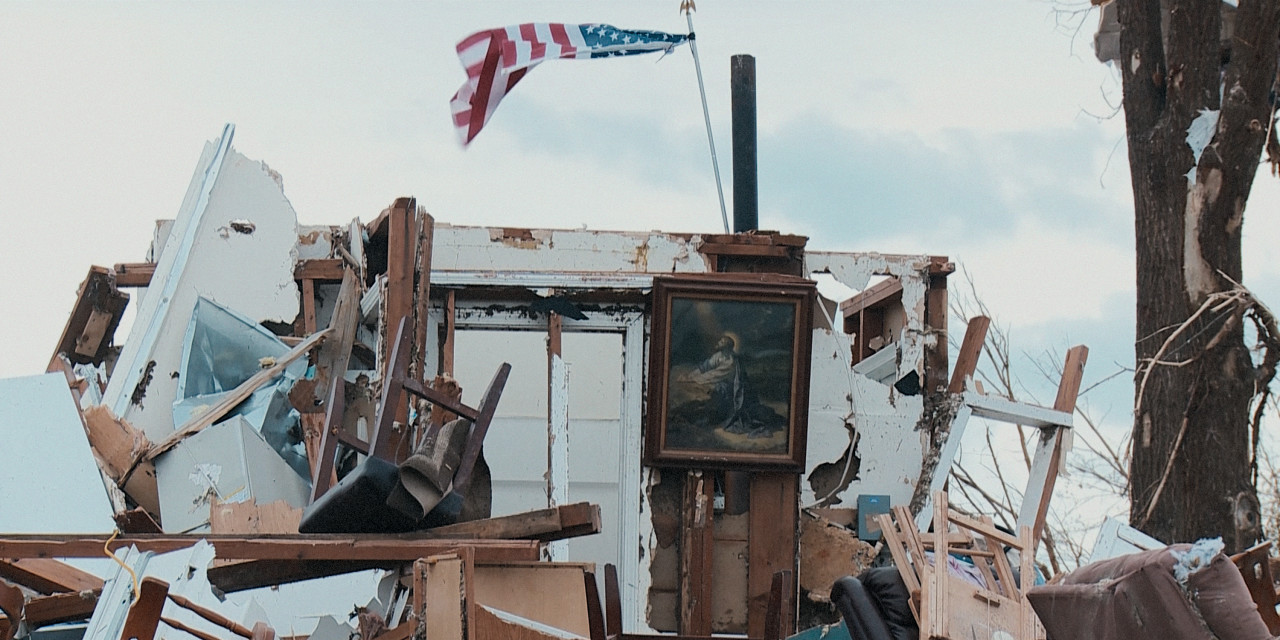 Tornado: Atrapados en la tormenta. Foto: Netflix.