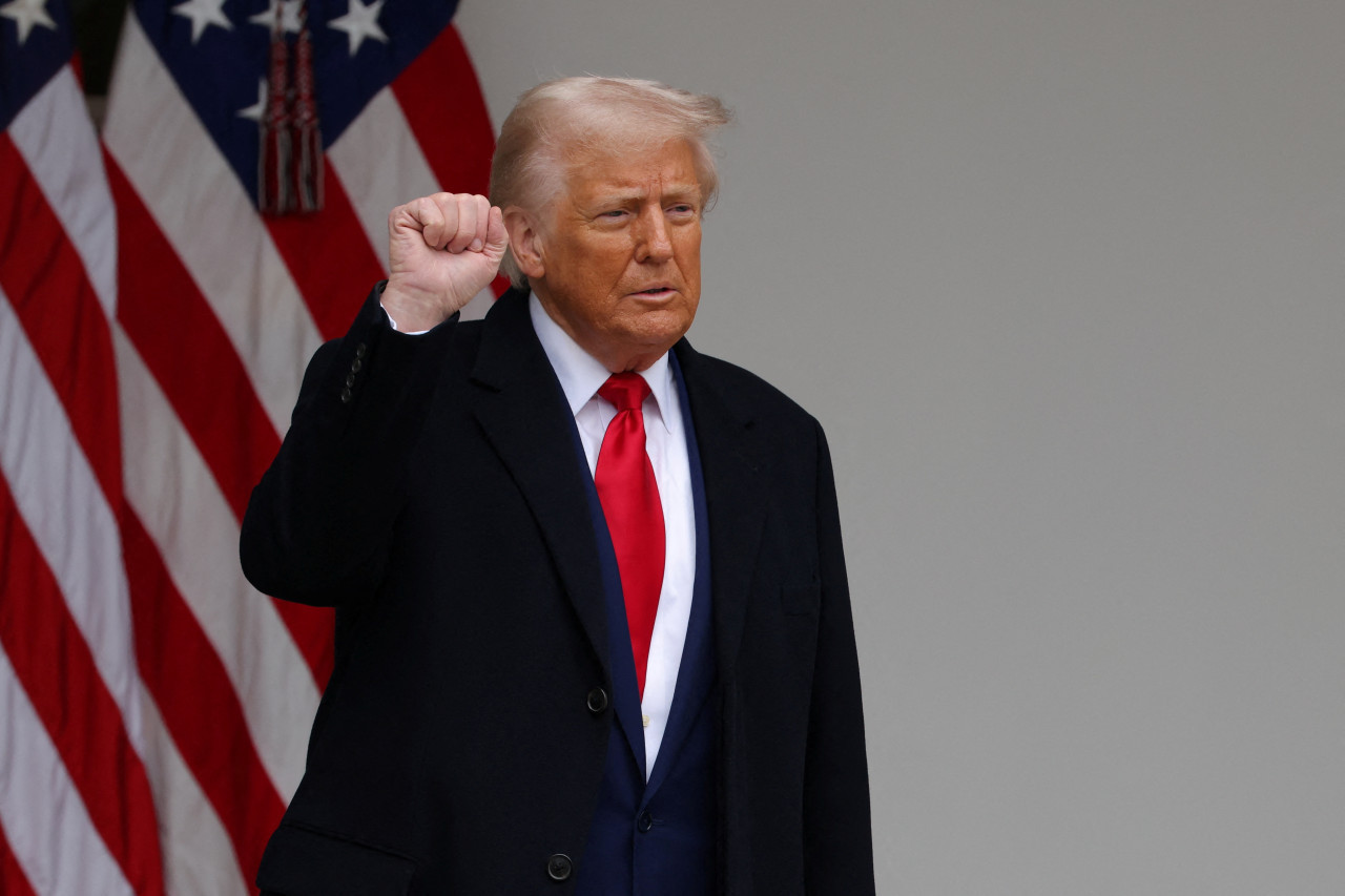Donald Trump, presidente de Estados Unidos. Foto: Reuters/Carlos Barria
