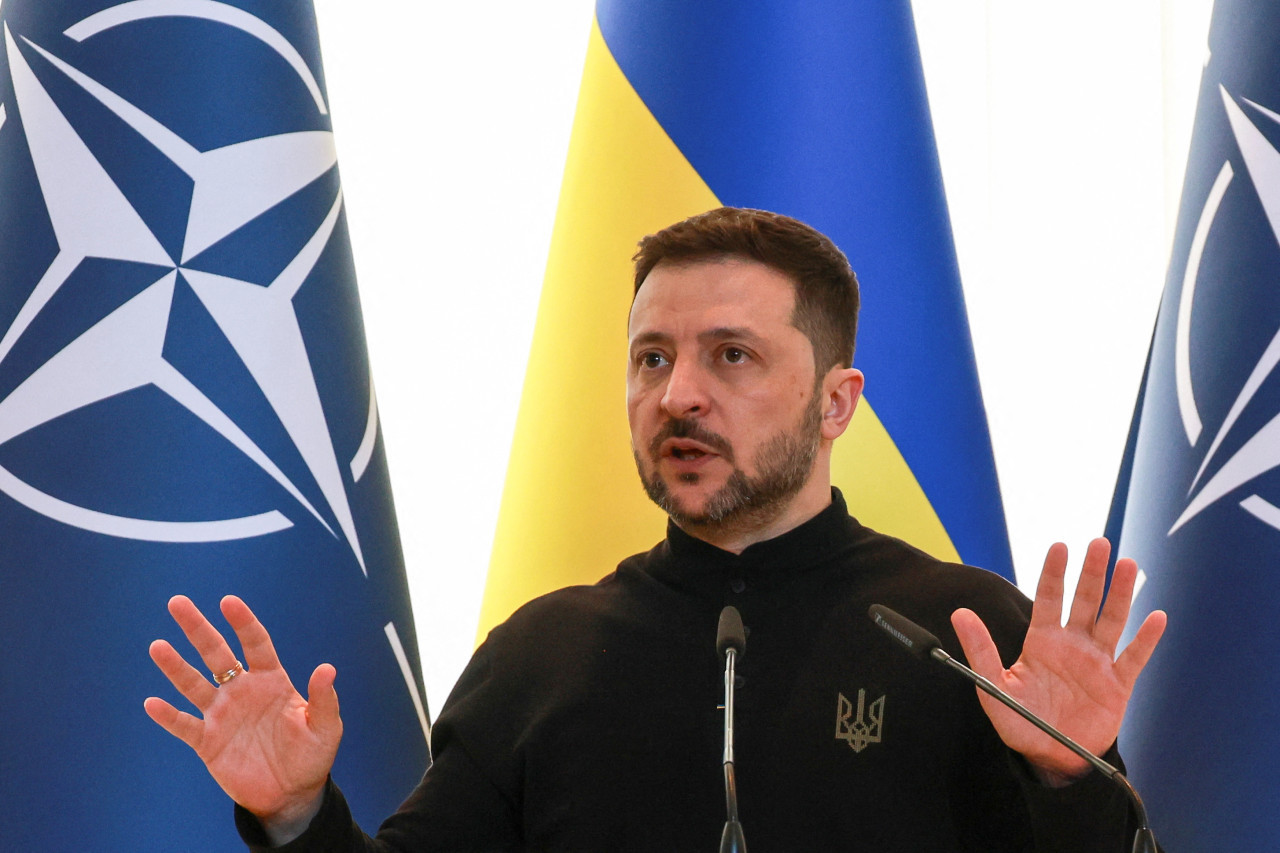 Volodimir Zelenski. Foto: REUTERS.