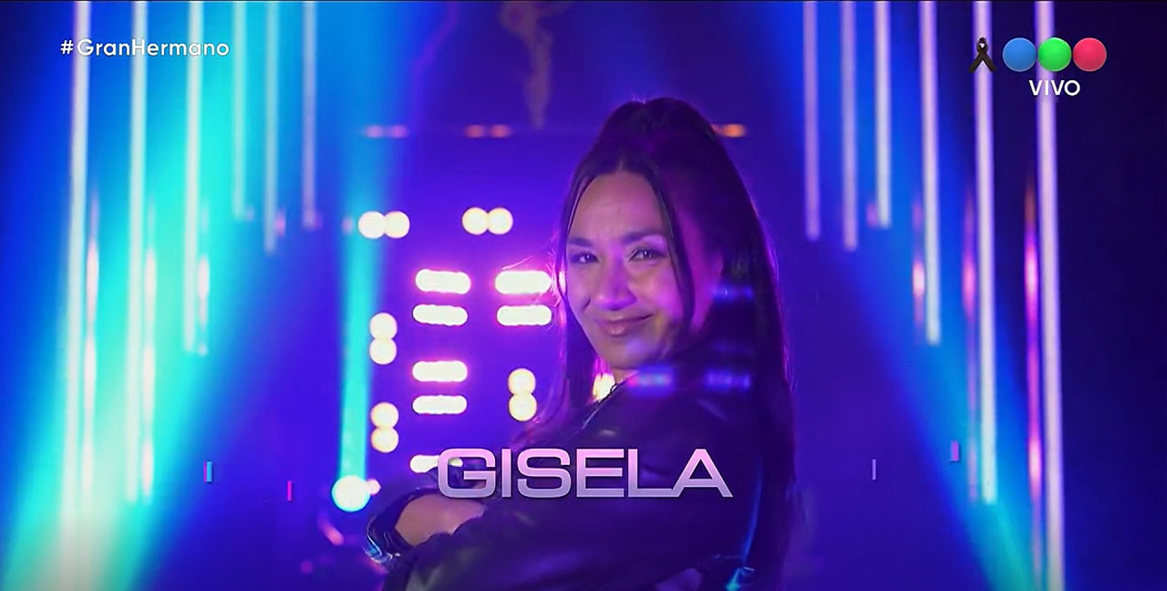Gisela, la prima de la "Tana" de Gran Hermano. Foto: captura.