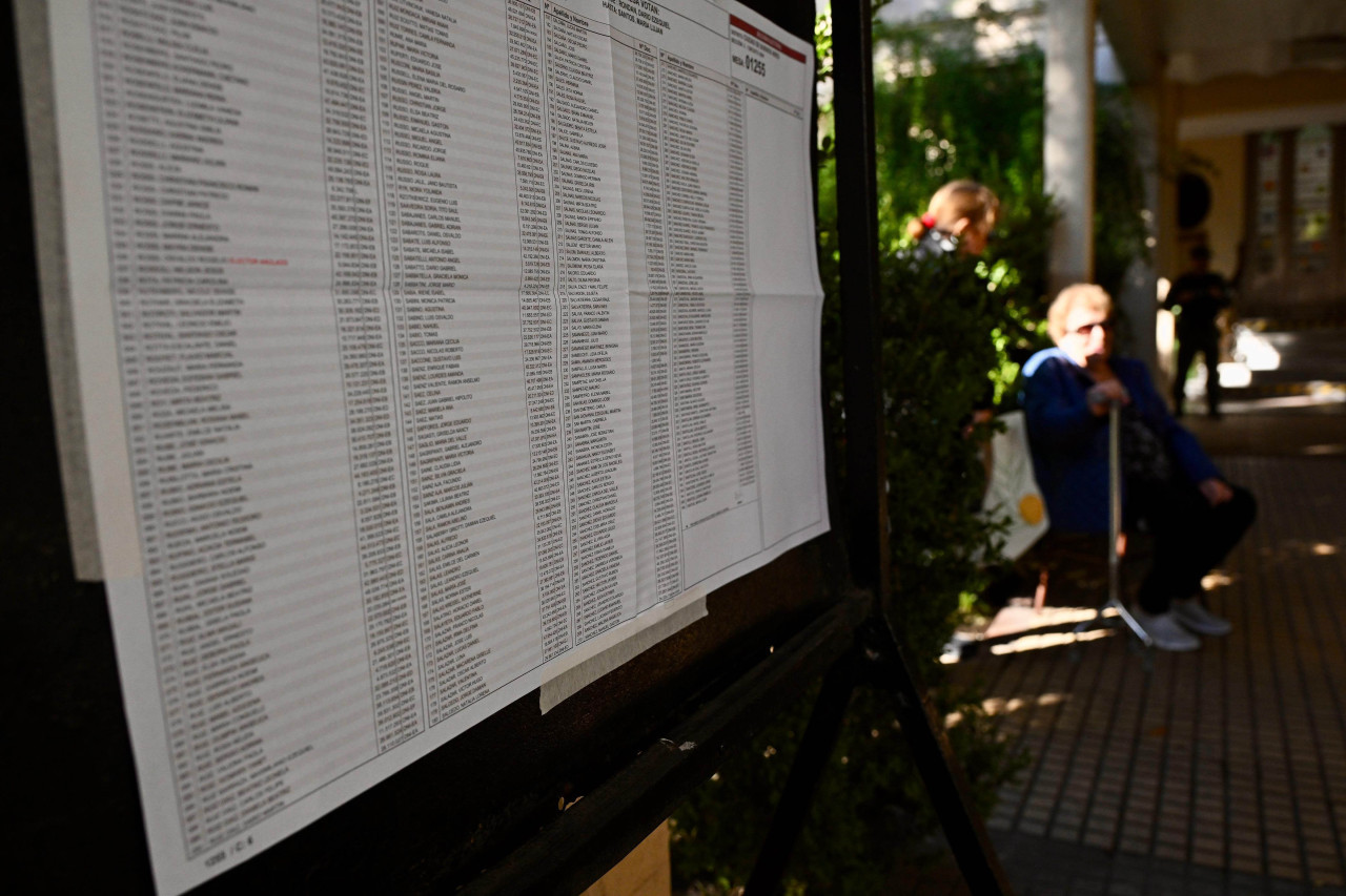 Elecciones legislativas 2025. Foto: NA/JUAN FOGLIA