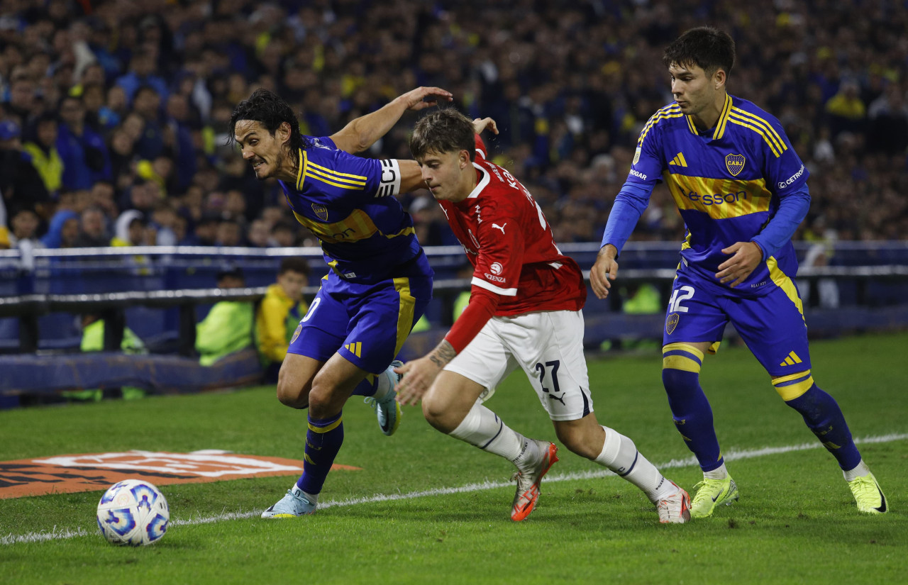 Boca quedó eliminado ante Independiente en el Torneo Apertura 2025. Foto: NA/Damián Dopacio.