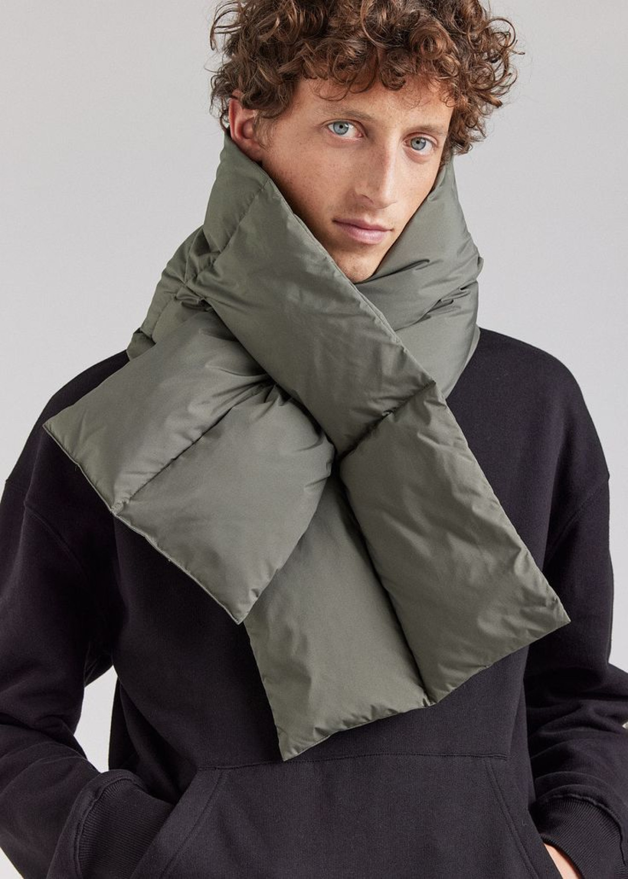 Bufanda puffer. Fuente: Pinterest