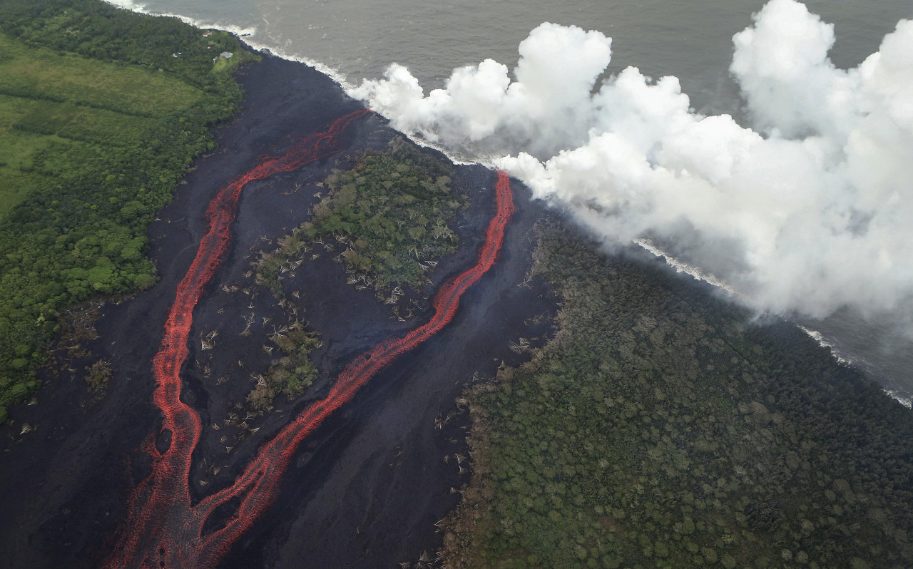 Volcán Kilauea. Foto: NA.