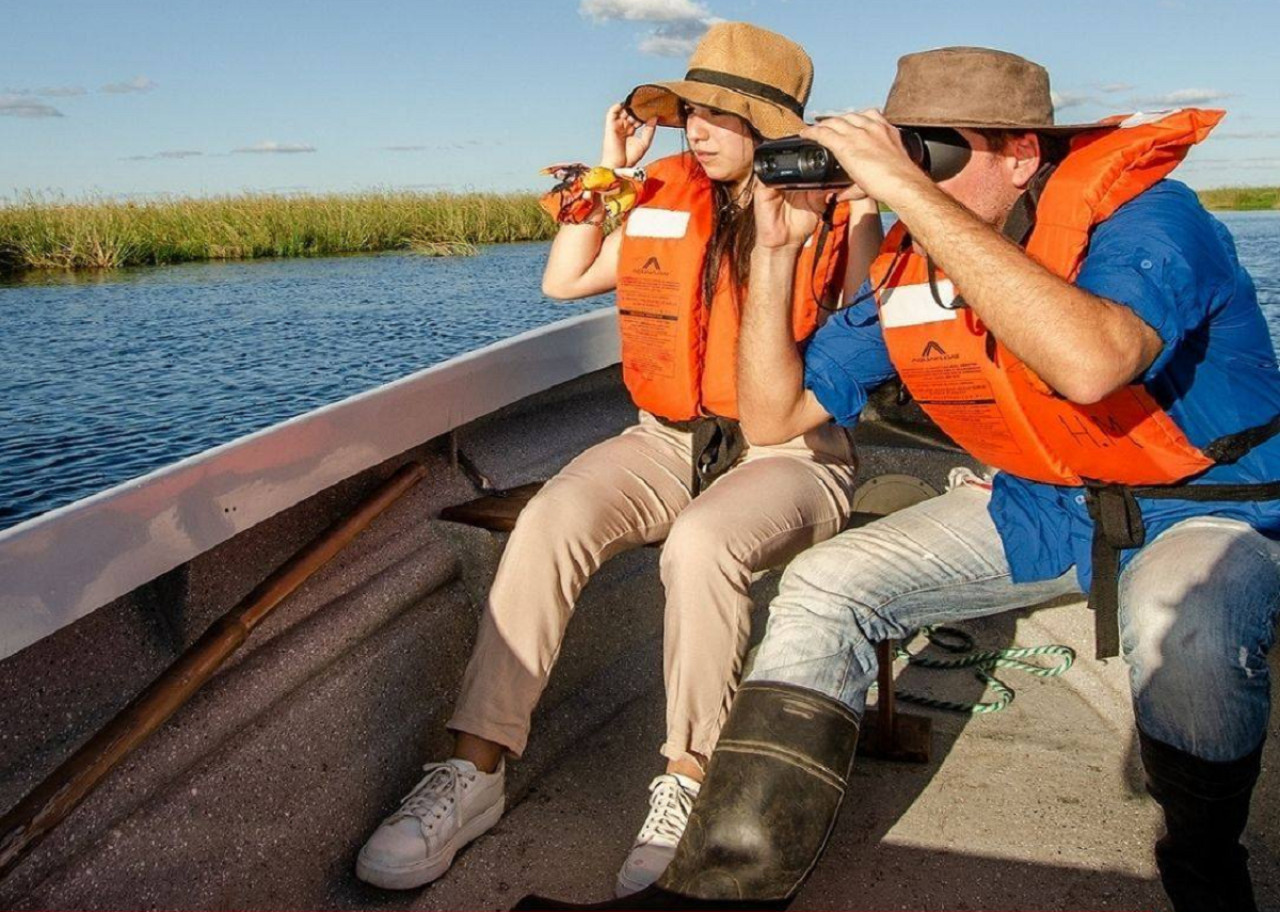 Ecoturismo en Colonia Carlos Pellegrini, Corrientes. Foto: Facebook/Colonia Carlos Pellegrini