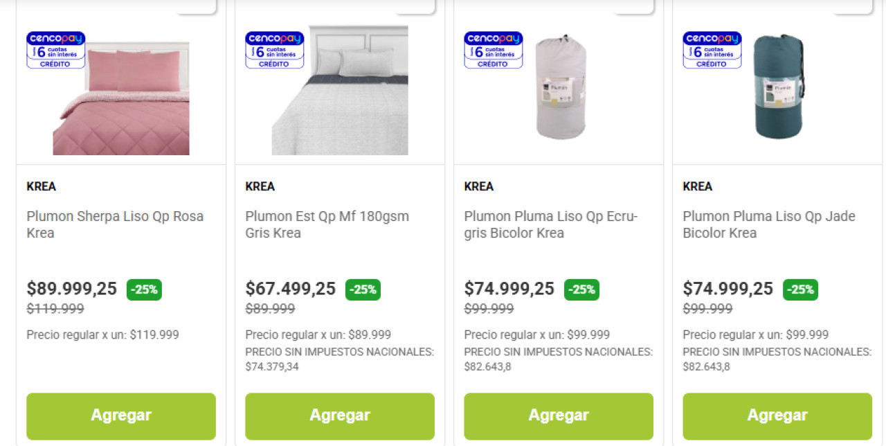 Descuentos en Jumbo. Foto Tienda Online Jumbo